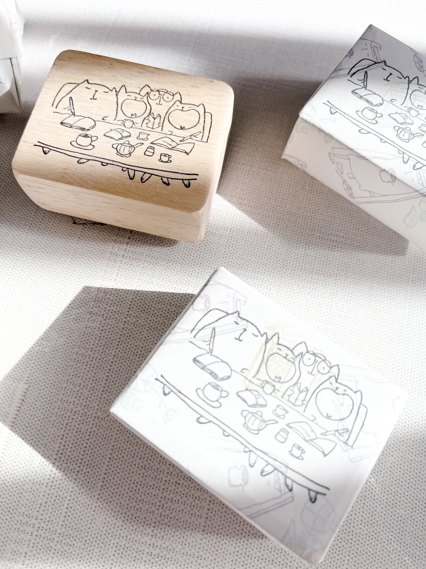 Catdoo Designs | 4 Besties Rubber Stamp
