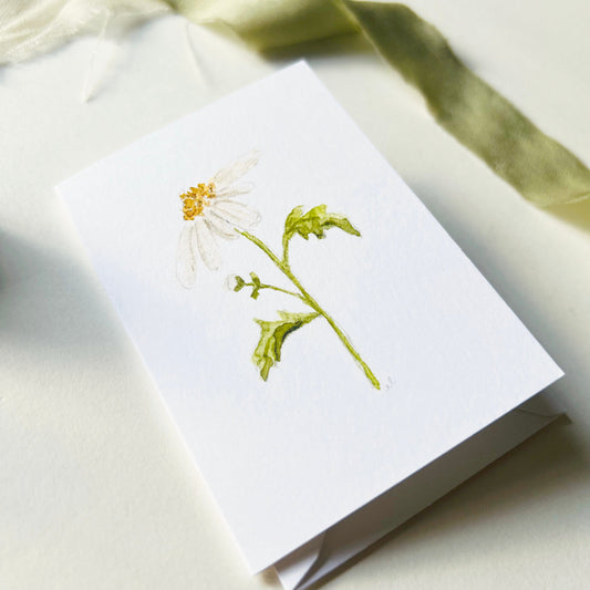 Emily Lex Mini Notecard - Daisy