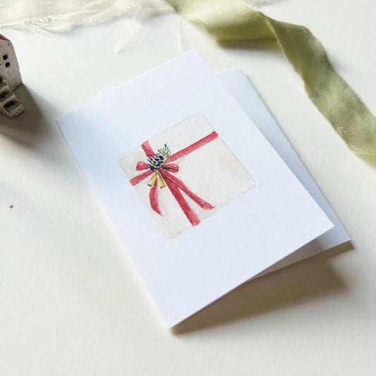 Emily Lex Mini Notecard - Pinecone Gift
