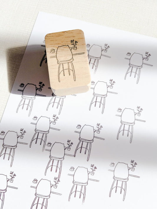 Catdoo Designs | Writing Rubber Stamp