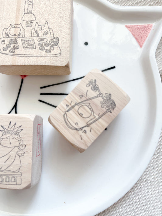 Catdoo Designs | Spring Swing Rubber Stamp