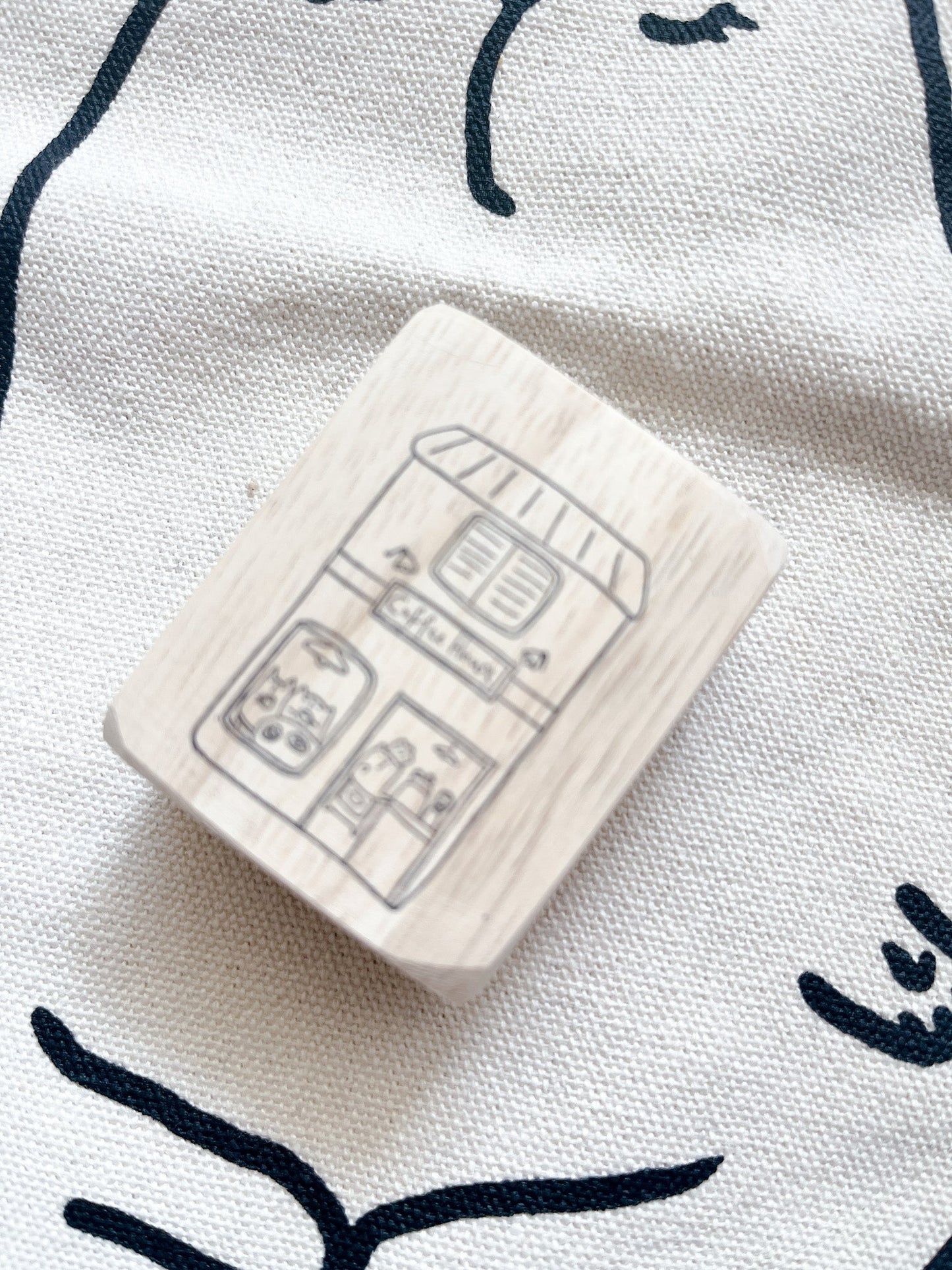 Catdoo Designs | Coffee House Rubber Stamp