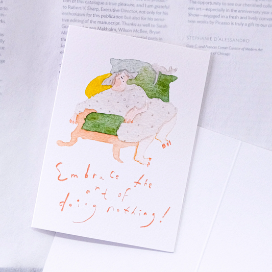 Dodolulu Greeting Card - Art of Doing Nothing