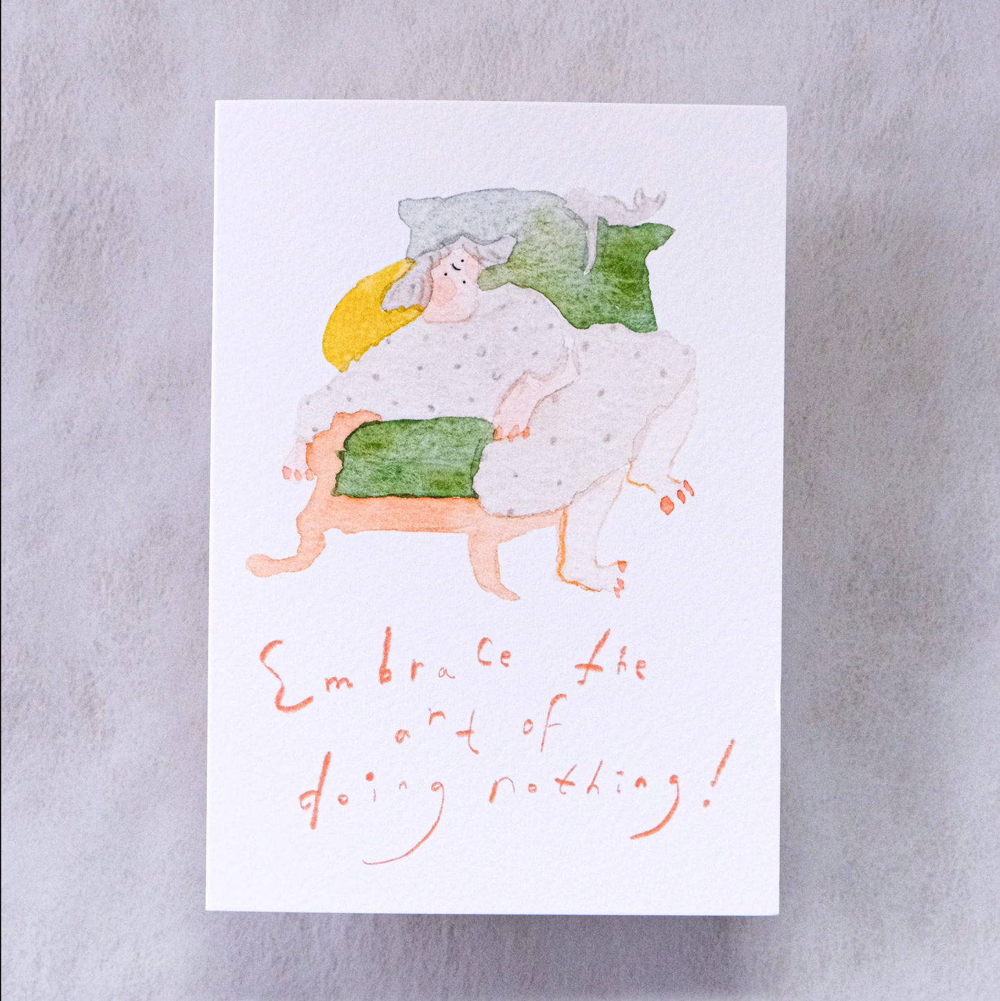 Dodolulu Greeting Card - Art of Doing Nothing
