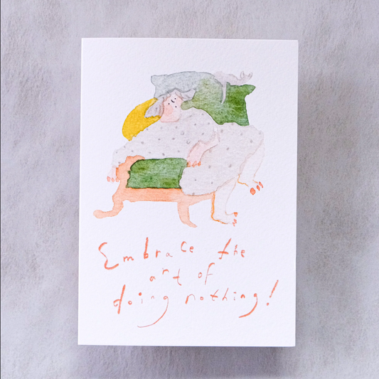 Dodolulu Greeting Card - Art of Doing Nothing
