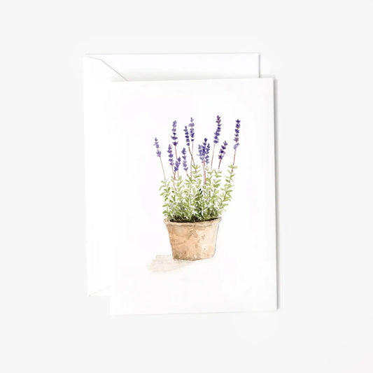 Emily Lex Mini Notecard - Lavender