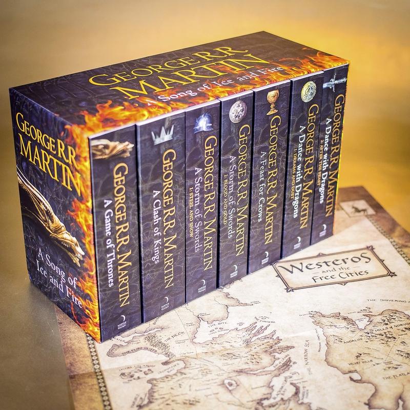 A Song of Ice and Fire - The Complete Boxset of All 7 Books