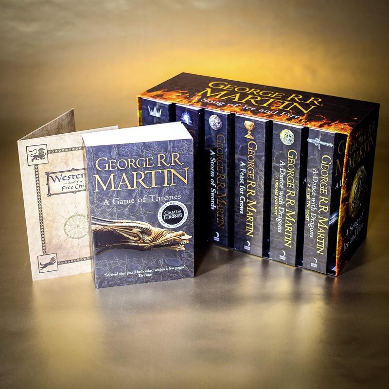 A Song of Ice and Fire - The Complete Boxset of All 7 Books