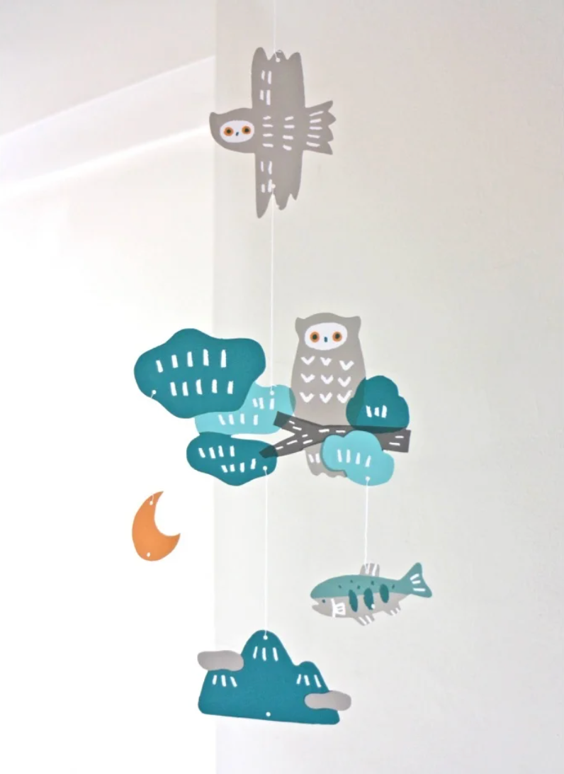 Masao Takahata Mobile Card - Owl's Forest